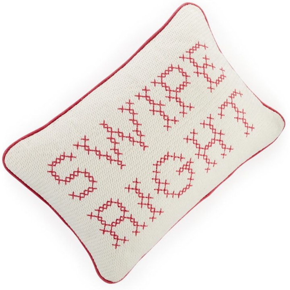 CLOSET CLOSING  Throw Pillow Swipe Cross Stitching